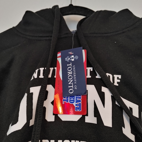 Varsity University of Toronto Women Black Hoodie - Picture 3 of 6